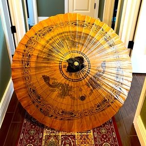 Dragons Big paper parasol